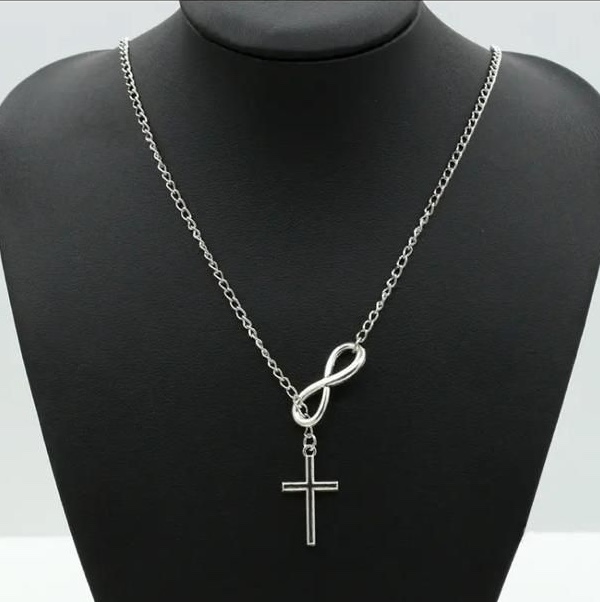 Infinity x Cross Necklace